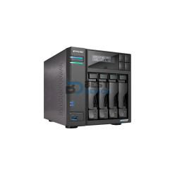 NAS ASUSTOR AS6704T QC 2.0/4BAY/4GB/4 M.2/2-GBLAN/HDMI/2USB3.2
