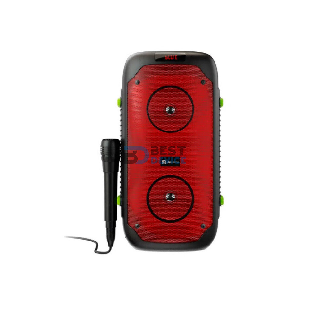 PARLANTE KLIP XTREME BOOMFIRE KLS-100 BT/AUX/SD/USB/FM/TWS/LED/BAT PARLANTE KLIP XTREME BOOMFIRE KLS-100 BT/AUX/SD/USB/FM/TWS/LED/BAT