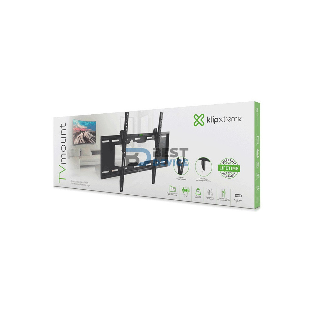 SOPORTE KLIP XTREME PARA TV 37" A 80" KTM-352 50KG/INCLI/NEG SOPORTE KLIP XTREME PARA TV 37" A 80" KTM-352 50KG/INCLI/NEG