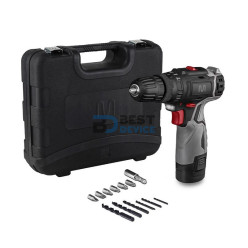 TALADRO Y DESTORNILLADOR MULTI FE074 RECARGABLE 12V BIVOLT+ MALETA