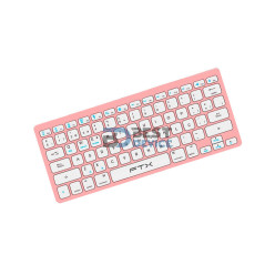 TECLADO BT FTXB1000 ULTRA SLIM POR/ROSA