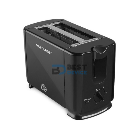 TOSTADORA MULTI 2 PANES 700W 220V NEGRO CE093