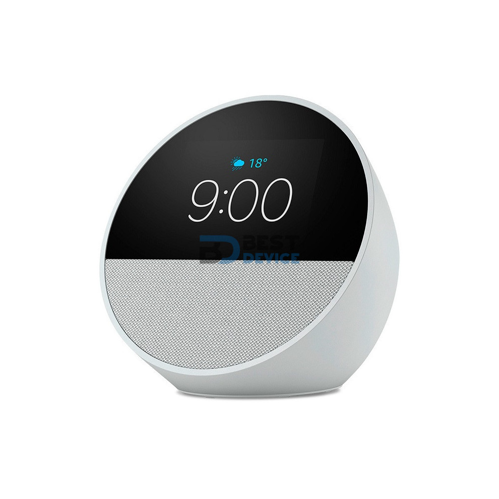 PARLANTE INTELIGENTE AMAZON ECHO SPOT 2023 2.8" BT/WIFI BLANCO 922870 PARLANTE INTELIGENTE AMAZON ECHO SPOT 2023 2.8" BT/WIFI BLANCO 922870