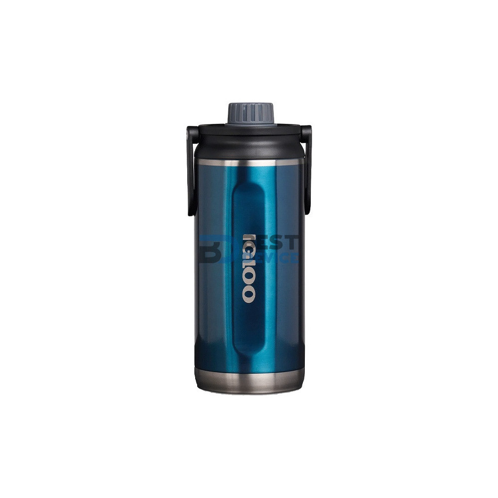 BOTELLA TÉRMICA IGLOO 1L CHUG AZUL MODERNO CON MANIJA 71091 BOTELLA TÉRMICA IGLOO 1L CHUG AZUL MODERNO CON MANIJA 71091