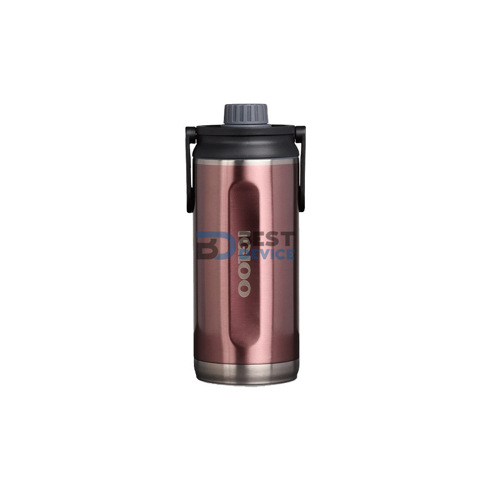 BOTELLA TÉRMICA IGLOO 1L CHUG ROSA CON MANIJA 71093 BOTELLA TÉRMICA IGLOO 1L CHUG ROSA CON MANIJA 71093