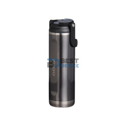 BOTELLA IGLOO 600ML SSTL SPRT SPPER BTL NEGRO C/MANIJA 6P 71085