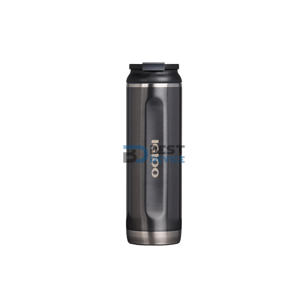 BOTELLA IGLOO 600ML SSTL TMBLR NEGRO 4P 71073 BOTELLA IGLOO 600ML SSTL TMBLR NEGRO 4P 71073