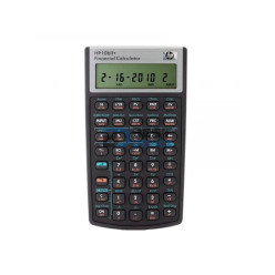 CALCULADORA FINANCIERA HP 10BII+ 1 LINEA FORM VERTICAL NEGRO