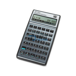 CALCULADORA FINANCIERA HP 17BII+ 2 LINEAS FORM VERTICAL PLATA