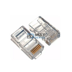 CONECTOR RJ45 CAT6 HIKVISION DS-1M6UA-15U POTE DE 100 UNIDADES
