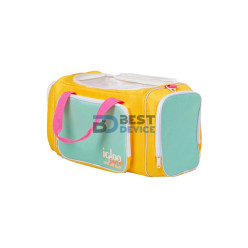 BOLSA TÉRMICA IGLOO 24 LATAS RETRO DUFFEL AMARILLO 60965