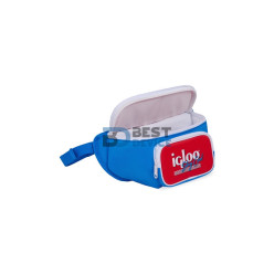 RIÑONERA TÉRMICA IGLOO 3 LATAS RETRO FANNY PACK AZUL 63079