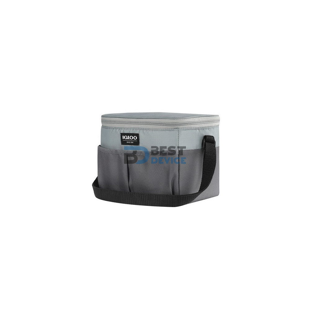BOLSA TÉRMICA IGLOO 6 LATAS ESSENTIALS GRIS 66194 BOLSA TÉRMICA IGLOO 6 LATAS ESSENTIALS GRIS 66194