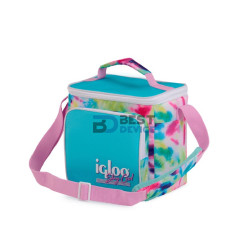 BOLSA TÉRMICA IGLOO 9 LATAS RETRO SQUARE LUNCH T-DYE 63085