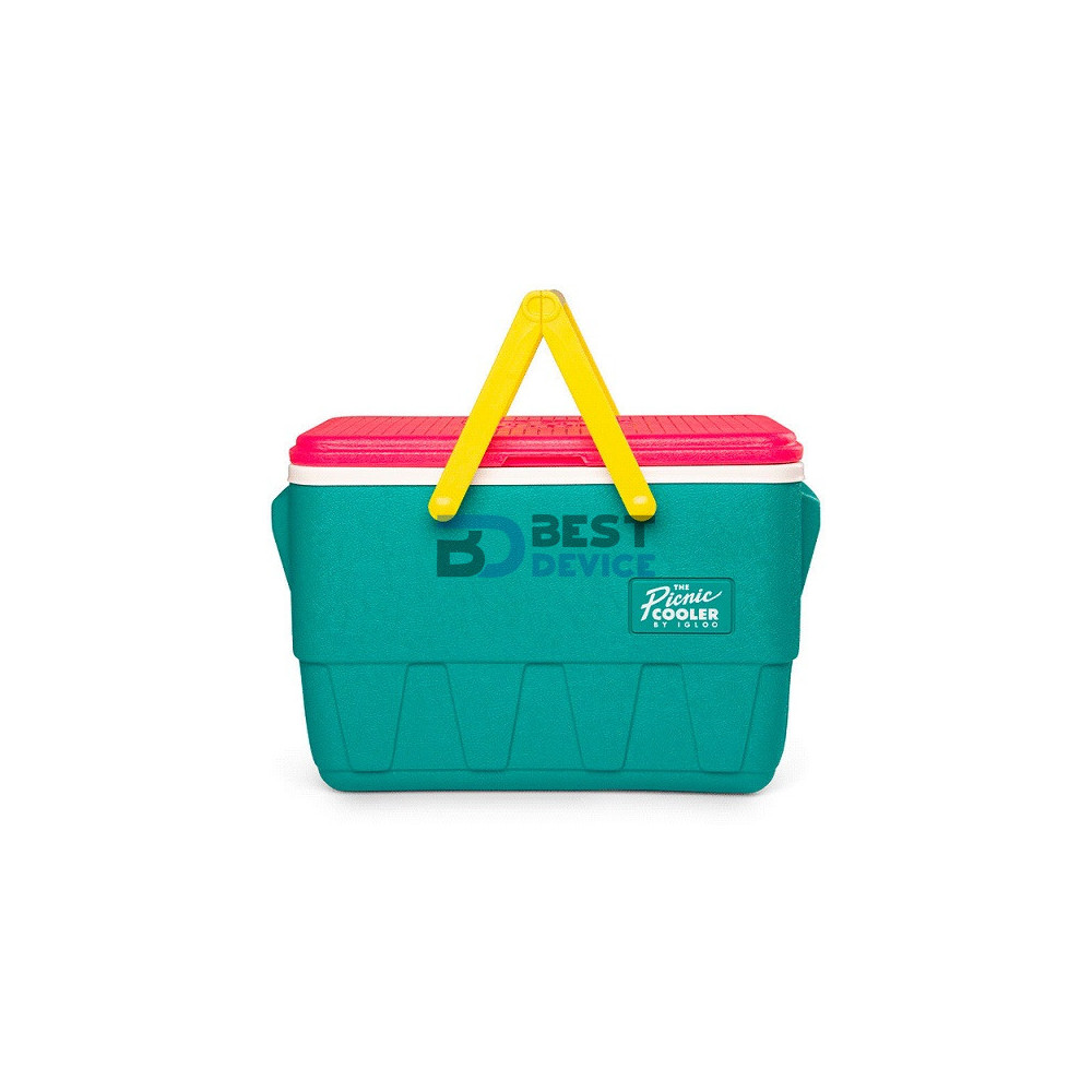 CONSERVADORA IGLOO 23L PICNIC RETRO BK JADE 2P 50X33X33CM 48537 CONSERVADORA IGLOO 23L PICNIC RETRO BK JADE 2P 50X33X33CM 48537