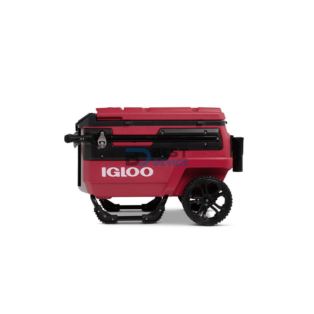 CONSERVADORA IGLOO CON RUEDAS 66L TRAILMATE JOURNEY ROJO/NEG 35066