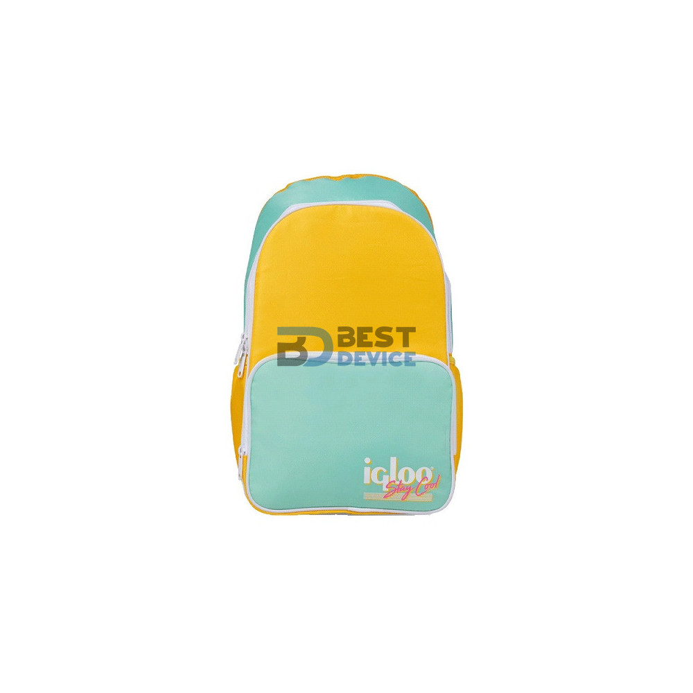 MOCHILA TÉRMICA IGLOO 24 LATAS RETRO BACKPACK COOLER 60967 MOCHILA TÉRMICA IGLOO 24 LATAS RETRO BACKPACK COOLER 60967