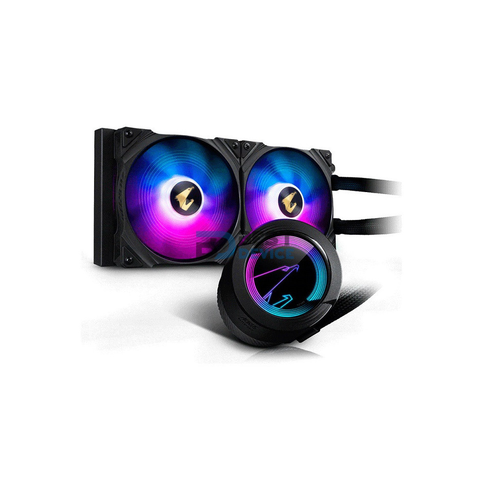 COOLER PARA CPU AORUS WATERFORCE X 280 RGB LCD COOLER PARA CPU AORUS WATERFORCE X 280 RGB LCD