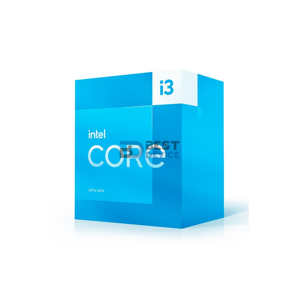 PROCESADOR INTEL 1700 CORE I3-13100F 3.4GHZ/12MB C/COOL BX8071513100F PROCESADOR INTEL 1700 CORE I3-13100F 3.4GHZ/12MB C/COOL BX8071513100F