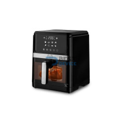 FREIDORA SIN ACEITE MULTI CON VISOR 7L GO224EUR NEGRO