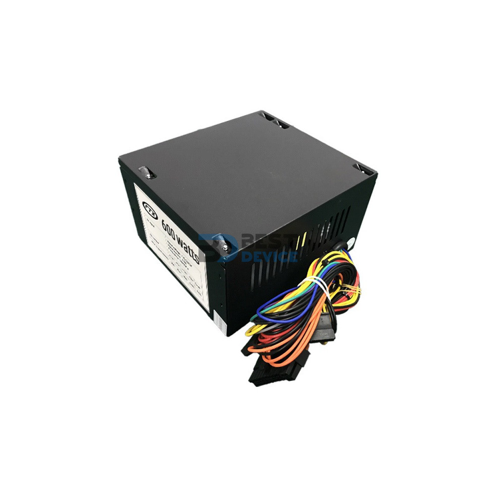 FUENTE 600W FTX FTX600W NEGRO FUENTE 600W FTX FTX600W NEGRO