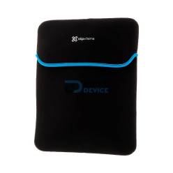 FUNDA PARA NOTEBOOK KLIP XTREME KNS-415BL KOLOURS 15.6" REVERSIBLE AZUL/NEGRO