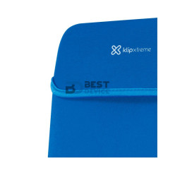 FUNDA PARA NOTEBOOK KLIP XTREME KNS-415BL KOLOURS 15.6" REVERSIBLE AZUL/NEGRO