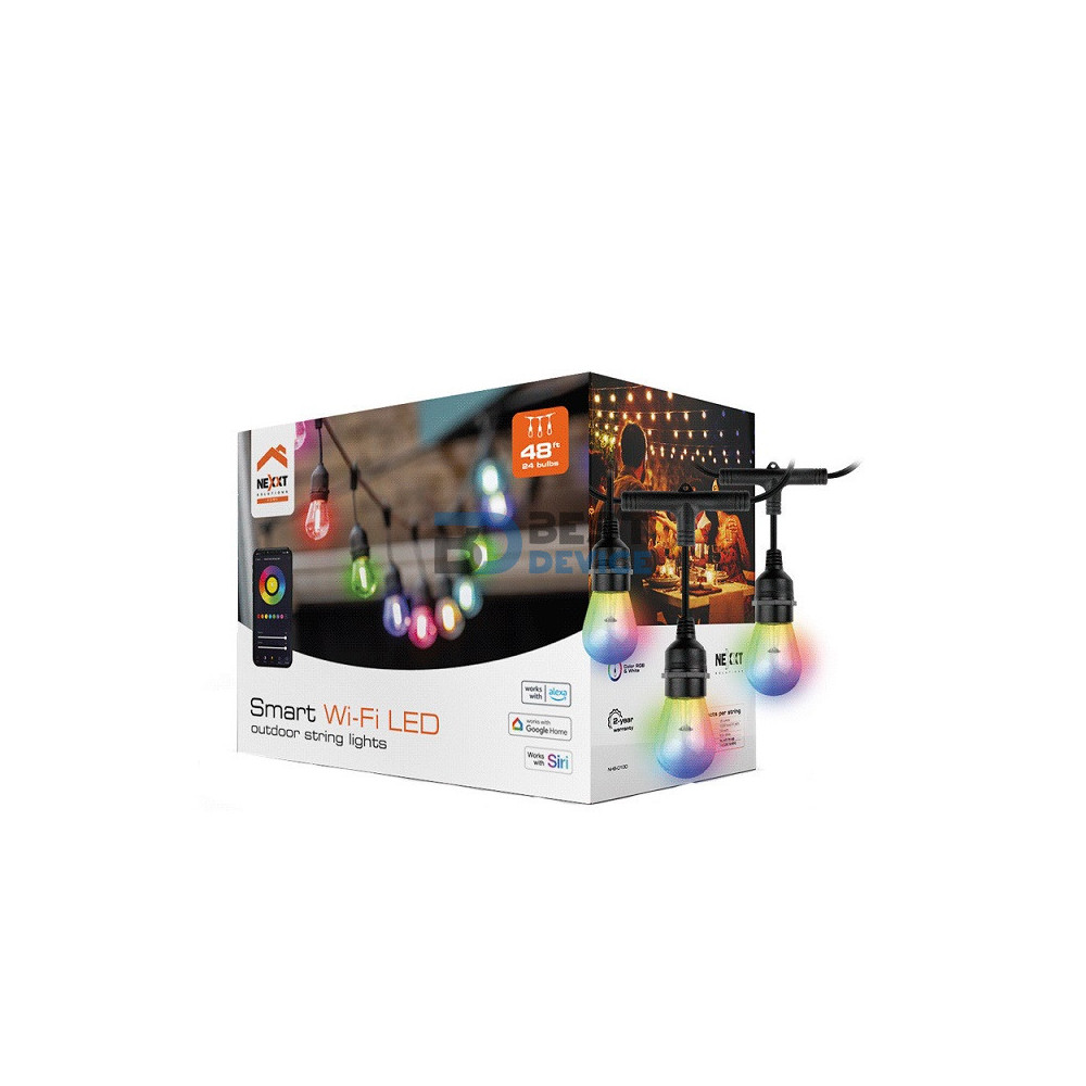 IOT NEXXT GUIRN 24 FOCO RGB+BLAN 14.6M BIVOLT 19.6W NHB-O100 IOT NEXXT GUIRN 24 FOCO RGB+BLAN 14.6M BIVOLT 19.6W NHB-O100
