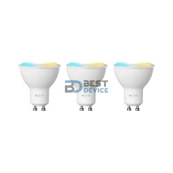 IOT NEXXT KIT 3 FOCO BLANCO 220V 4W MR16 GU10 CALIDA/FRIA NHB-W320