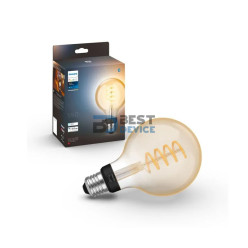 IOT PHILIPS FOCO FILAMENTO HUE 220V 7W G93 E27 CALIDA/FRIA (301481)