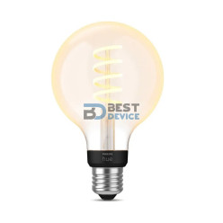 IOT PHILIPS FOCO FILAMENTO HUE 220V 7W G93 E27 CALIDA/FRIA (301481)