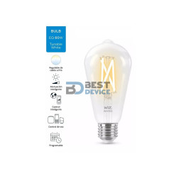 IOT WIZ FOCO FILAMENTO 220V 7W ST64 E27 CALIDA/FRIA TRANS(071155)