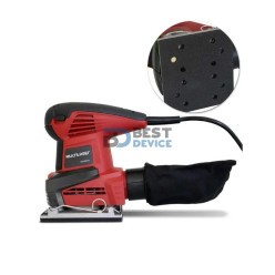 LIJADORA ORBITAL MULTI 240W 220V ROJO HO055