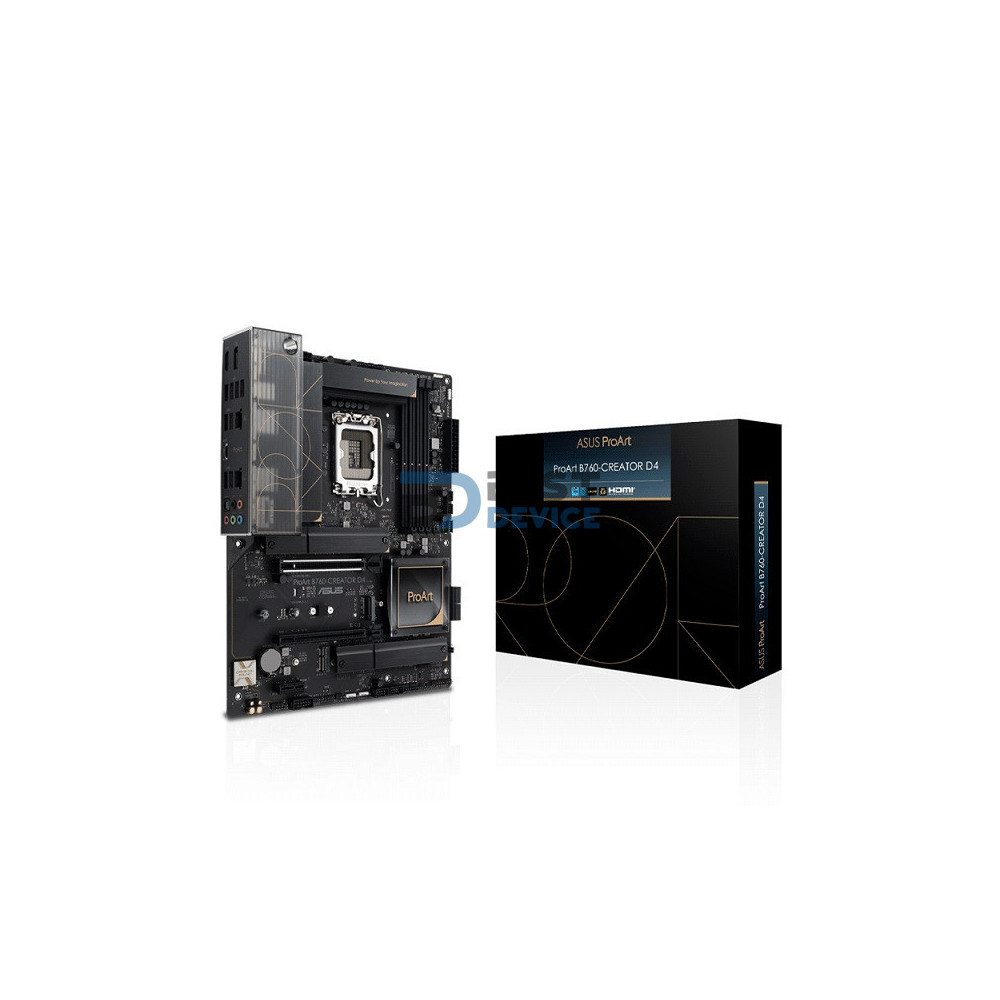 PLACA MADRE ASUS 1700 B760-CREATOR D4 PROART S/R/HDMI/DP/3M2/DDR4/USB/ATX D PLACA MADRE ASUS 1700 B760-CREATOR D4 PROART S/R/HDMI/DP/3M2/DDR4/USB/ATX D