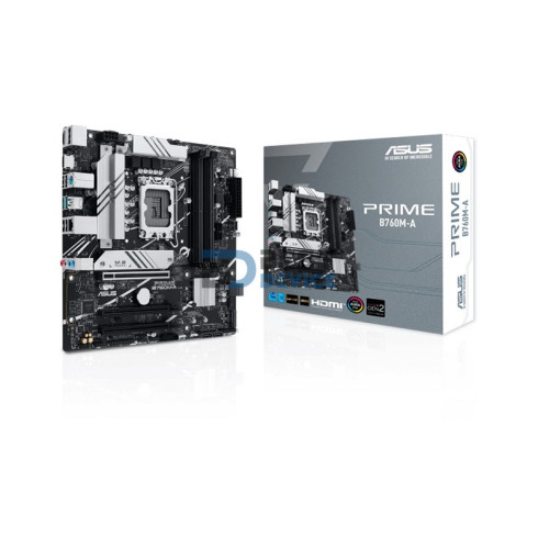 PLACA MADRE ASUS 1700 B760M-A DDR5 PRIME S/R/HDMI/DP/2M2/USB3.2/MATX