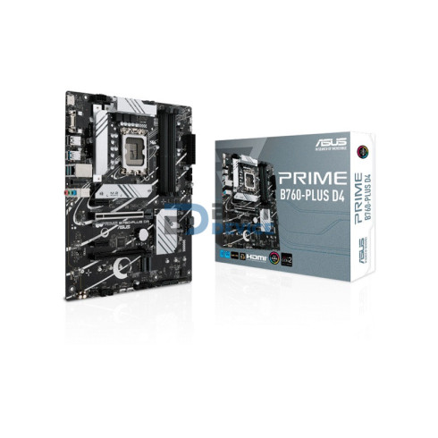 PLACA MADRE ASUS 1700 B760-PLUS D4 PRIME V/S/R/HDMI/DP/3M2/USB3.2/ATX/AURA