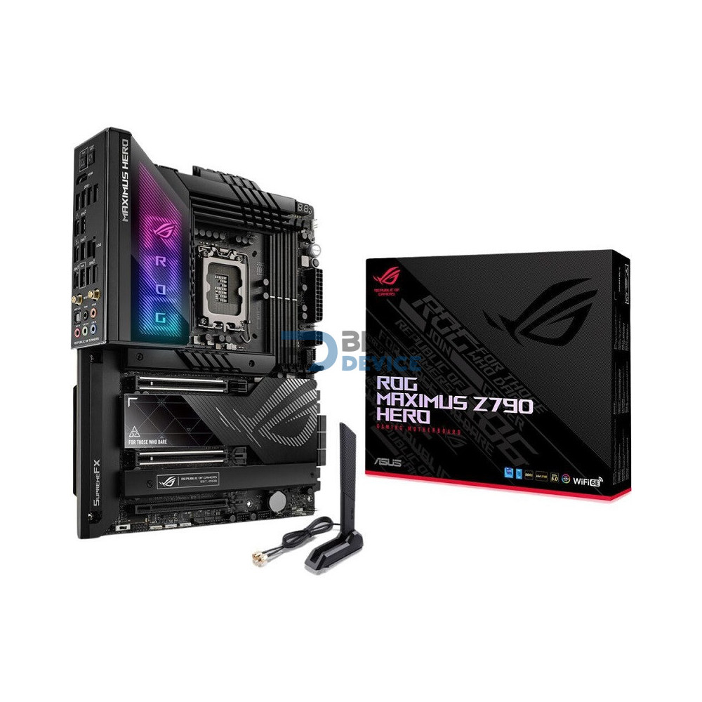 PLACA MADRE ASUS 1700 Z790 HERO DDR5 ROG MAXIMUS S/R/HDMI/WIFI/3M2/USB3.2/ATX PLACA MADRE ASUS 1700 Z790 HERO DDR5 ROG MAXIMUS S/R/HDMI/WIFI/3M2/USB3.2/ATX