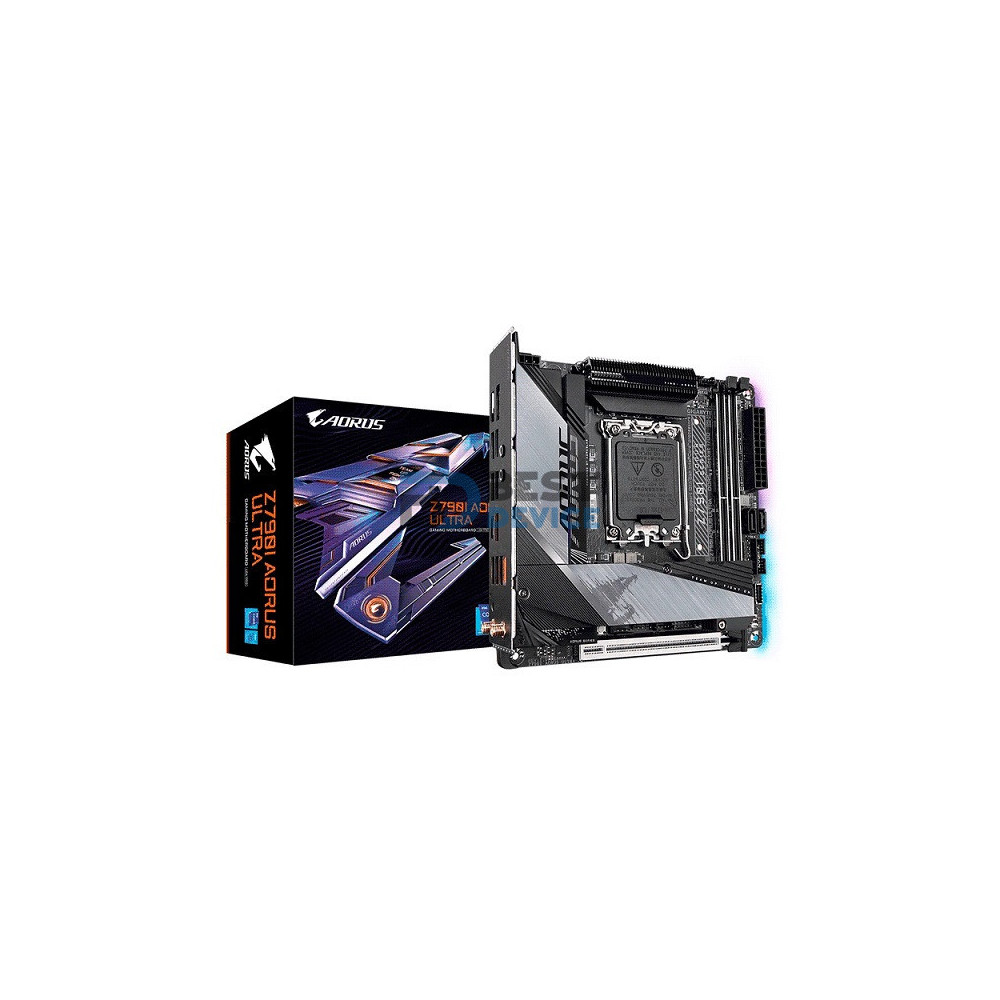 PLACA MADRE AORUS 1700 Z790I ULTRA DDR5 GIGABYTE S/R/HDMI/DP/2M2/WIFI/USB/M-I PLACA MADRE AORUS 1700 Z790I ULTRA DDR5 GIGABYTE S/R/HDMI/DP/2M2/WIFI/USB/M-I