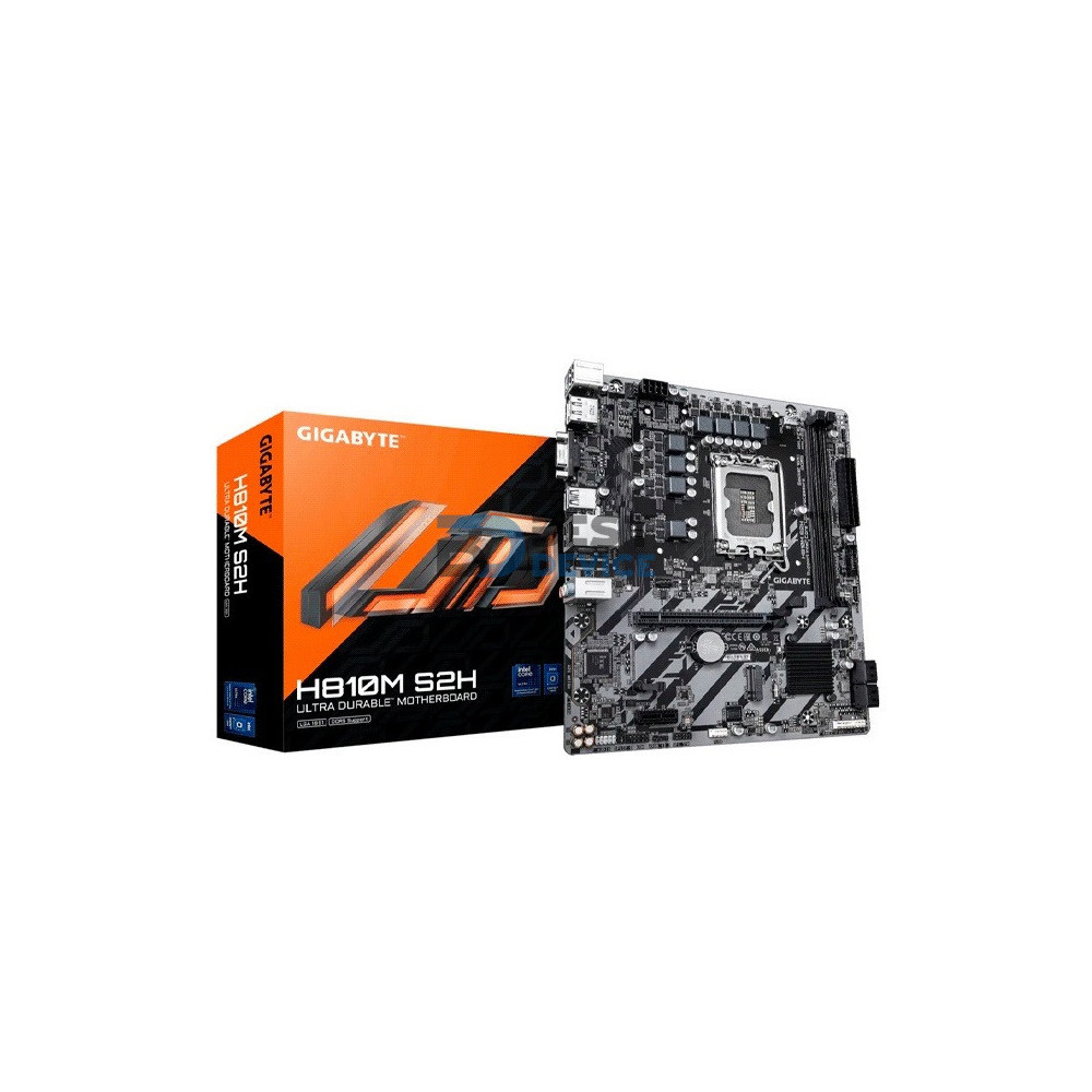 PLACA MADRE GIGABYTE H810M S2H DDR5 LGA 1851 V/S/R/HDMI/DP/M2/USB3.2/MATX PLACA MADRE GIGABYTE H810M S2H DDR5 LGA 1851 V/S/R/HDMI/DP/M2/USB3.2/MATX