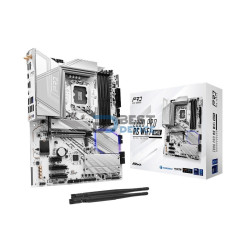 PLACA MADRE ASROCK 1851 Z890 PRO RS WIFI WHITE DDR5 S/R/HDMI/DP/4M2/THUNDER/ATX