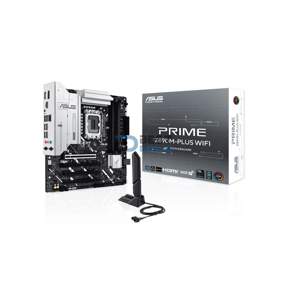 PLACA MADRE ASUS 1851 Z890M-PLUS WIFI PRIME DDR5 S/R/HDMI/DP/3M2/USB3.2/MATX