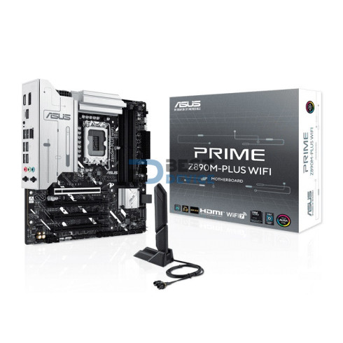 PLACA MADRE ASUS 1851 Z890M-PLUS WIFI PRIME DDR5 S/R/HDMI/DP/3M2/USB3.2/MATX