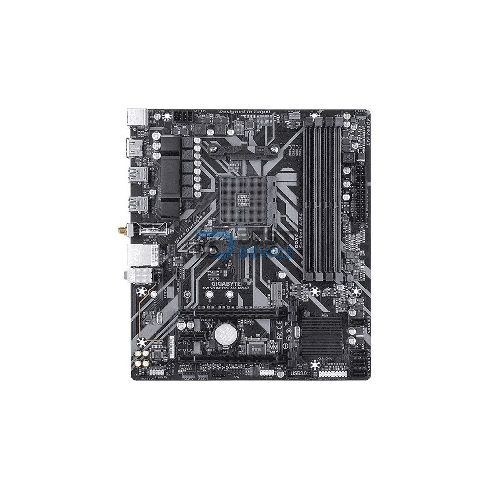 PLACA MADRE GIGABYTE AM4 B450M DS3H WIFI S/R/HDMI/M2/DDR4/USB3.2/MATX/RGB PLACA MADRE GIGABYTE AM4 B450M DS3H WIFI S/R/HDMI/M2/DDR4/USB3.2/MATX/RGB