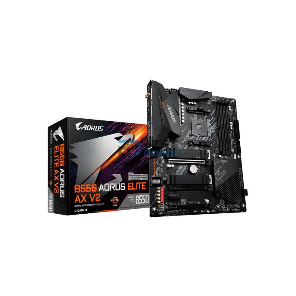PLACA MADRE GIGABYTE AORUS ELITE AX V2 B550 AM4 S/R/HDMI/DP/2M2/WIFI/DD4/ATX PLACA MADRE GIGABYTE AORUS ELITE AX V2 B550 AM4 S/R/HDMI/DP/2M2/WIFI/DD4/ATX