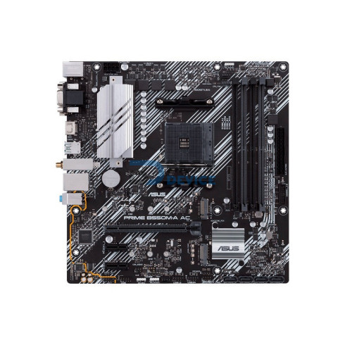 PLACA MADRE ASUS AM4 B550M-A AC PRIME V/S/R/HDMI/DVI/WIFI/2M2/DDR4/USB3.2/MATX