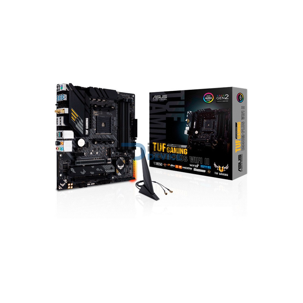 PLACA MADRE ASUS AM4 B550M-PLUS WIFI II TUF GAMING S/R/HDMI/DP/2M2/DDR4/USB3.2/ PLACA MADRE ASUS AM4 B550M-PLUS WIFI II TUF GAMING S/R/HDMI/DP/2M2/DDR4/USB3.2/