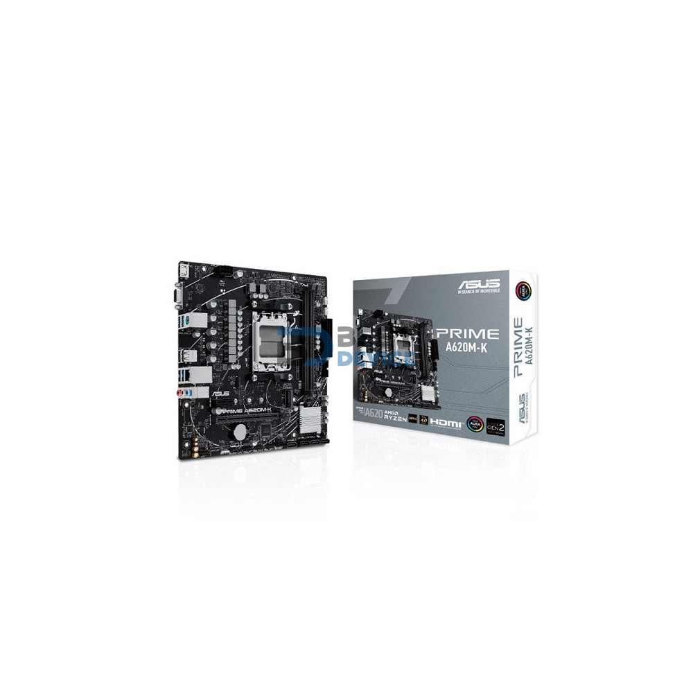 PLACA MADRE ASUS AM5 A620M-K DDR5 PRIME V/S/R/HDMI/M2/USB3.2/MATX D PLACA MADRE ASUS AM5 A620M-K DDR5 PRIME V/S/R/HDMI/M2/USB3.2/MATX D