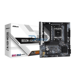PLACA MADRE ASROCK AM5 B650M-HDV/M.2 DDR5 S/R/HDMI/DP/2M2/USB3.2/MATX