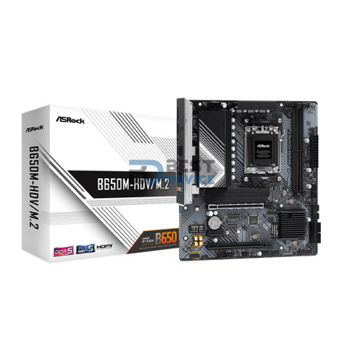 PLACA MADRE ASROCK AM5 B650M-HDV/M.2 DDR5 S/R/HDMI/DP/2M2/USB3.2/MATX