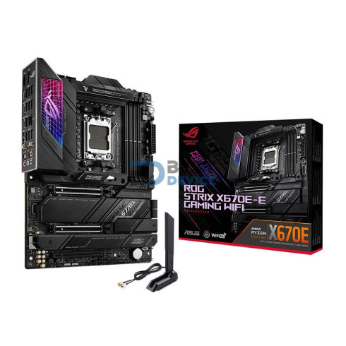 PLACA MADRE ASUS AM5 X670E-A GAMING WIFI DDR5 ROG STRIX S/R/HDMI/DP/4M2/USB D